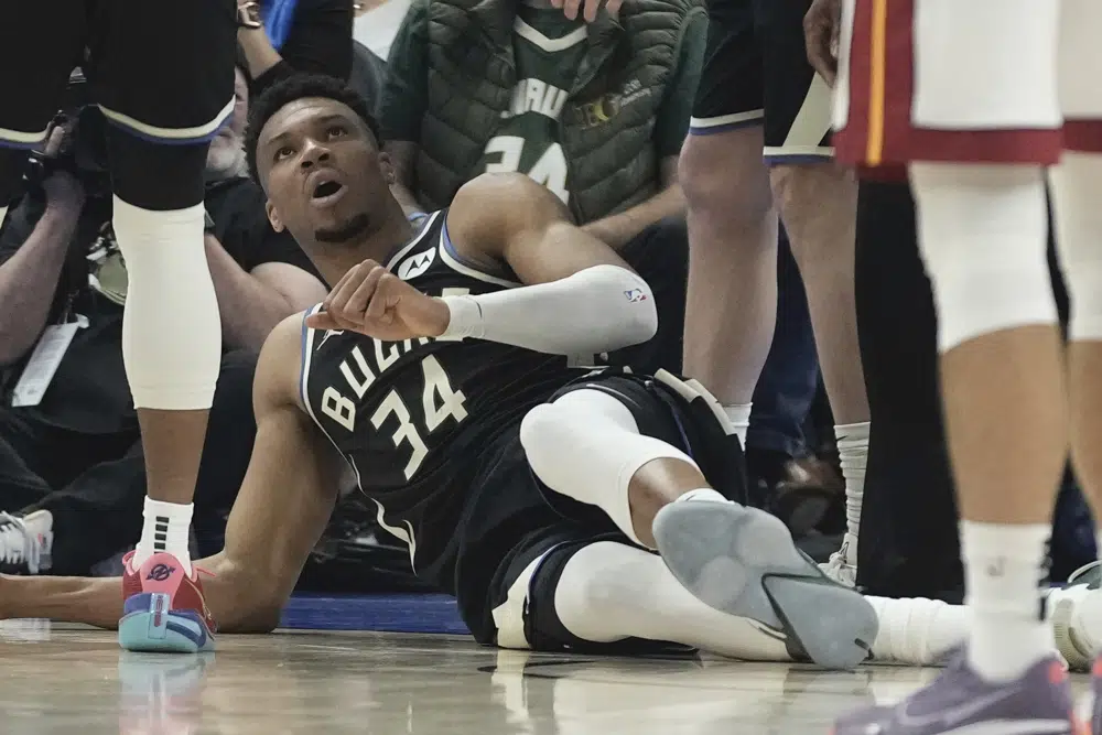 Giannis Antetokounmpo says he’s not physically ready to play in the World Cup