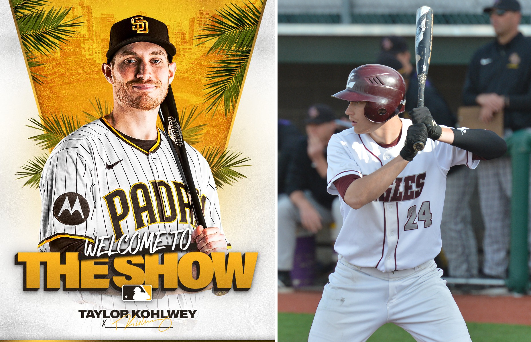 Padres] Taylor Kohlwey makes his Major League debut in Toronto