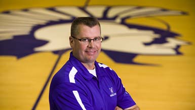 Winona State AD Eric Schoh: great to have student athletes back on campus