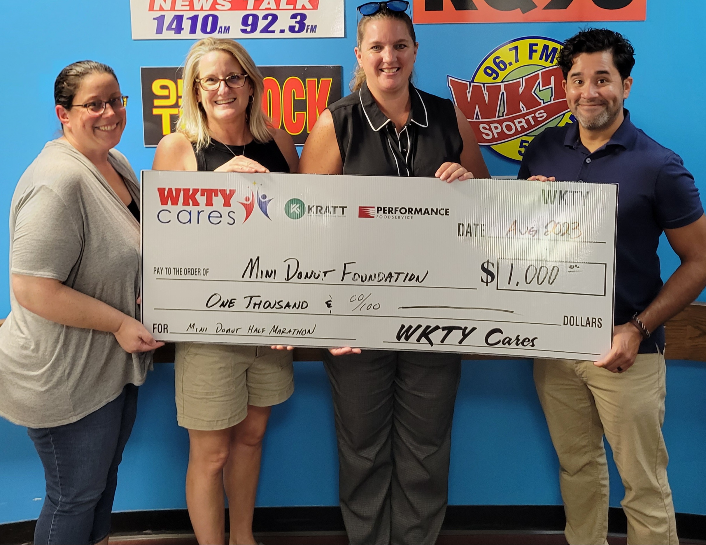 WKTY Cares about the Mini Donut Foundation
