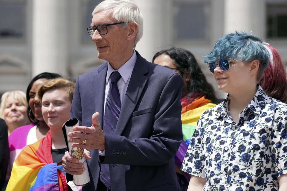 WATCH: Wisconsin Gov. Tony Evers vetoes bill to ban gender-affirming care for kids