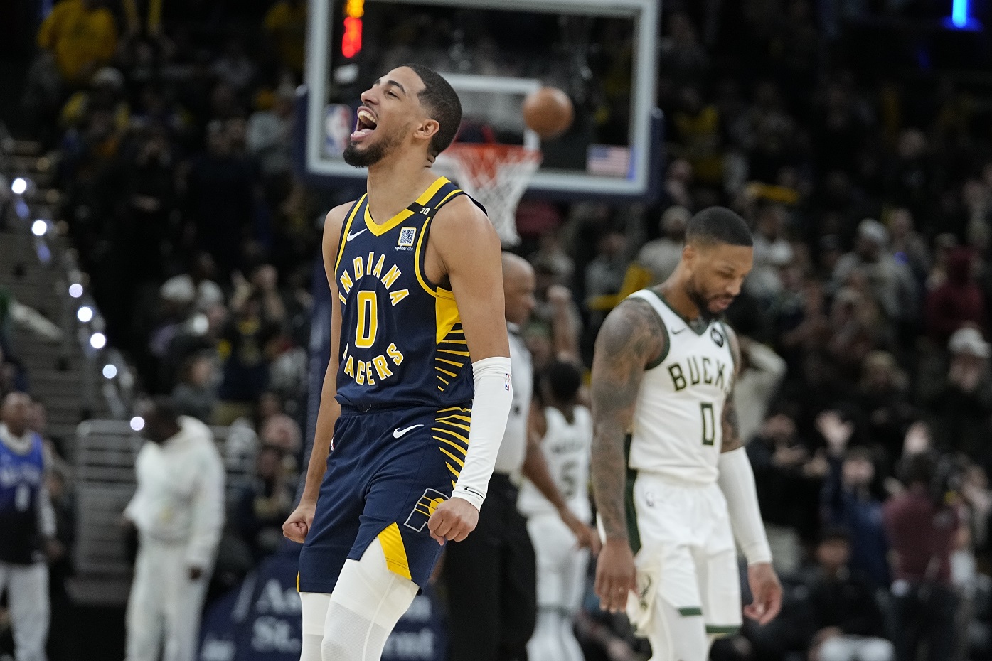 Oshkosh native Haliburton has 31 points, 12 assists in leading Pacers over Bucks for 2nd straight time