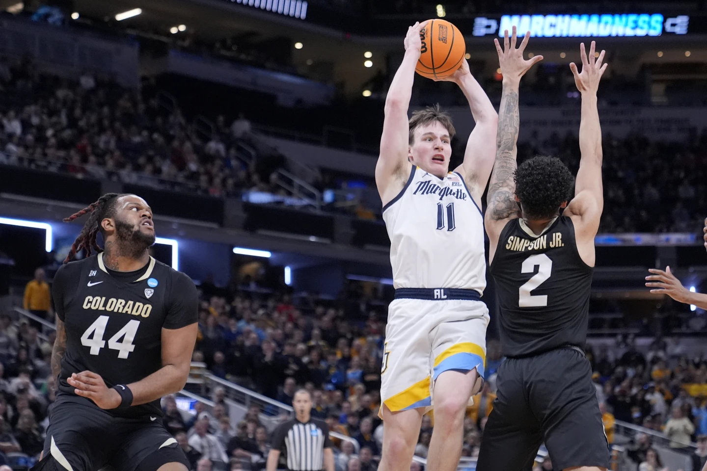 Tyler Kolek leads Marquette to Sweet 16 with 81-77 March Madness win over Colorado