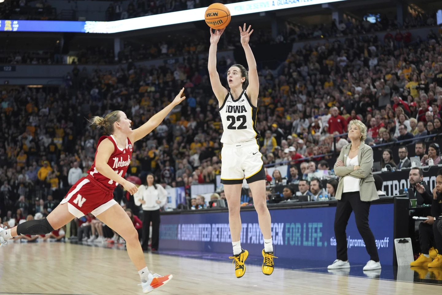 Clark, Iowa claim another record with most-viewed first-round game in women’s NCAA tourney history