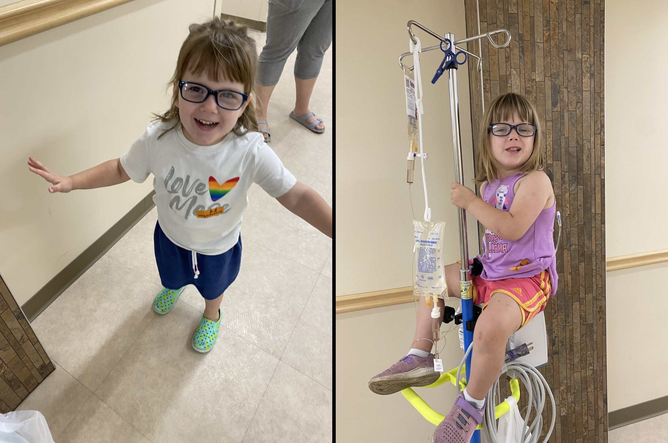 Cara McArthur, a spunky Onalaska 6-year-old, who’s spent a lot of life in the hospital, is ready for Saturday’s Big Bikes for Little Tikes