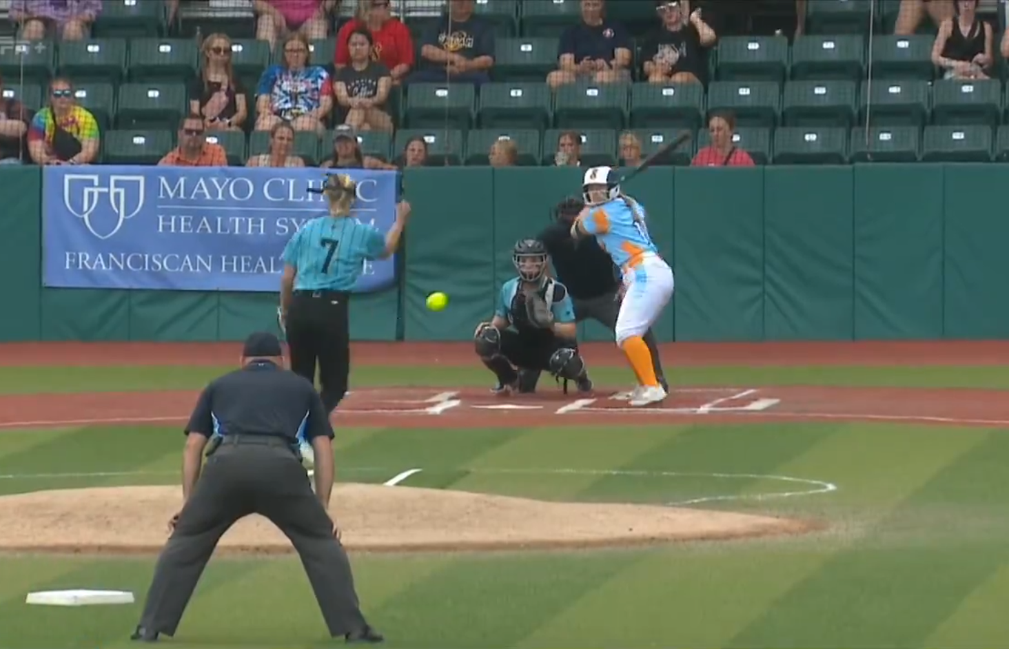 WATCH: Janik hits first Copeland Park home run for La Crosse Steam