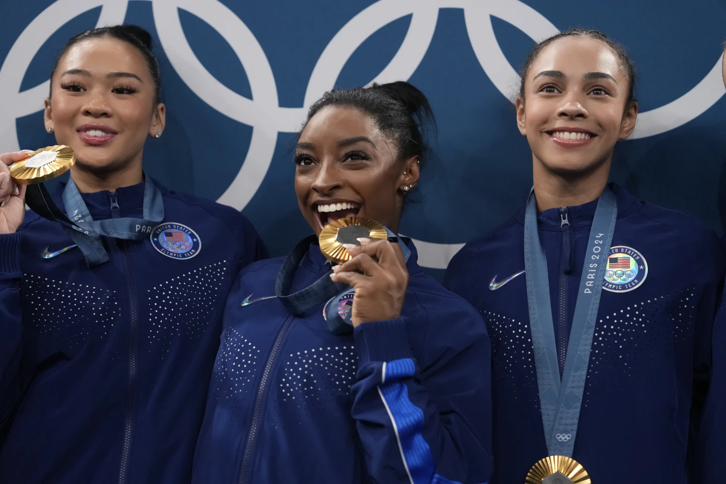 Simone Biles and Team USA earn ‘redemption’ by powering to Olympic gold in women’s gymnastics