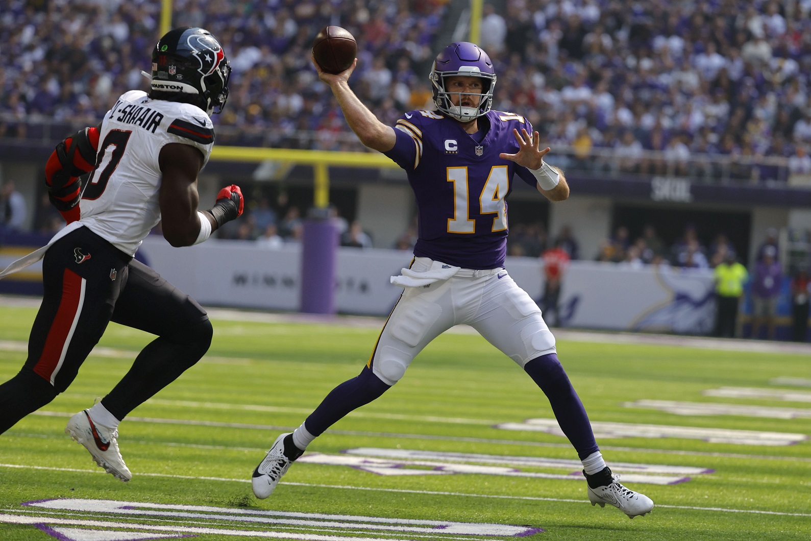 Sam Darnold thriving with Vikings while getting the most support he’s had in NFL