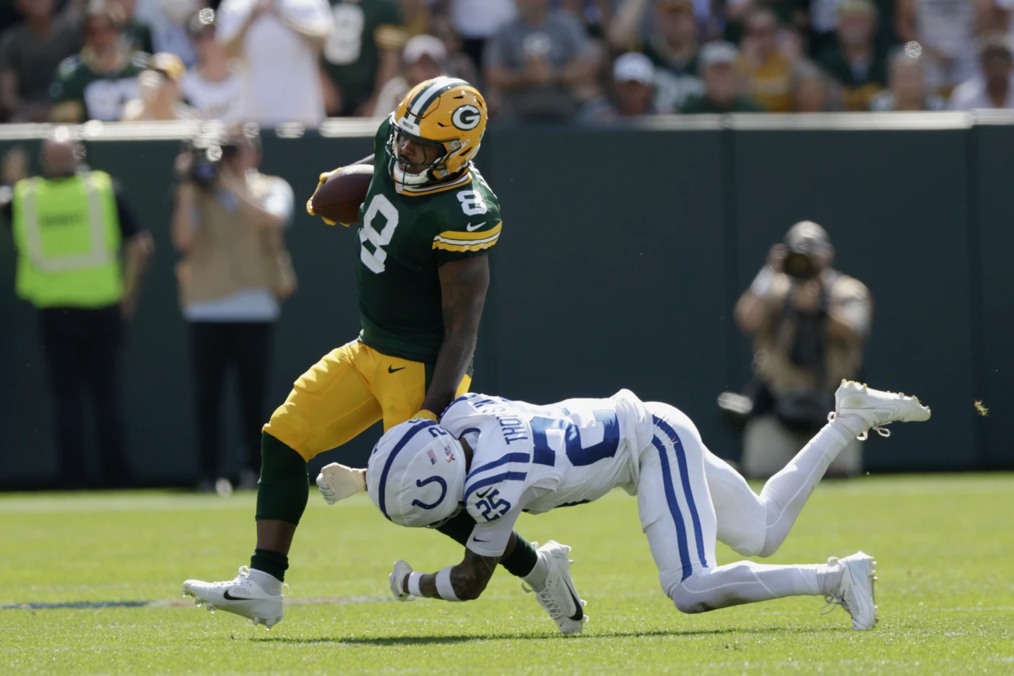 Willis thrives with help from Packers’ defense, running game in win over Colts