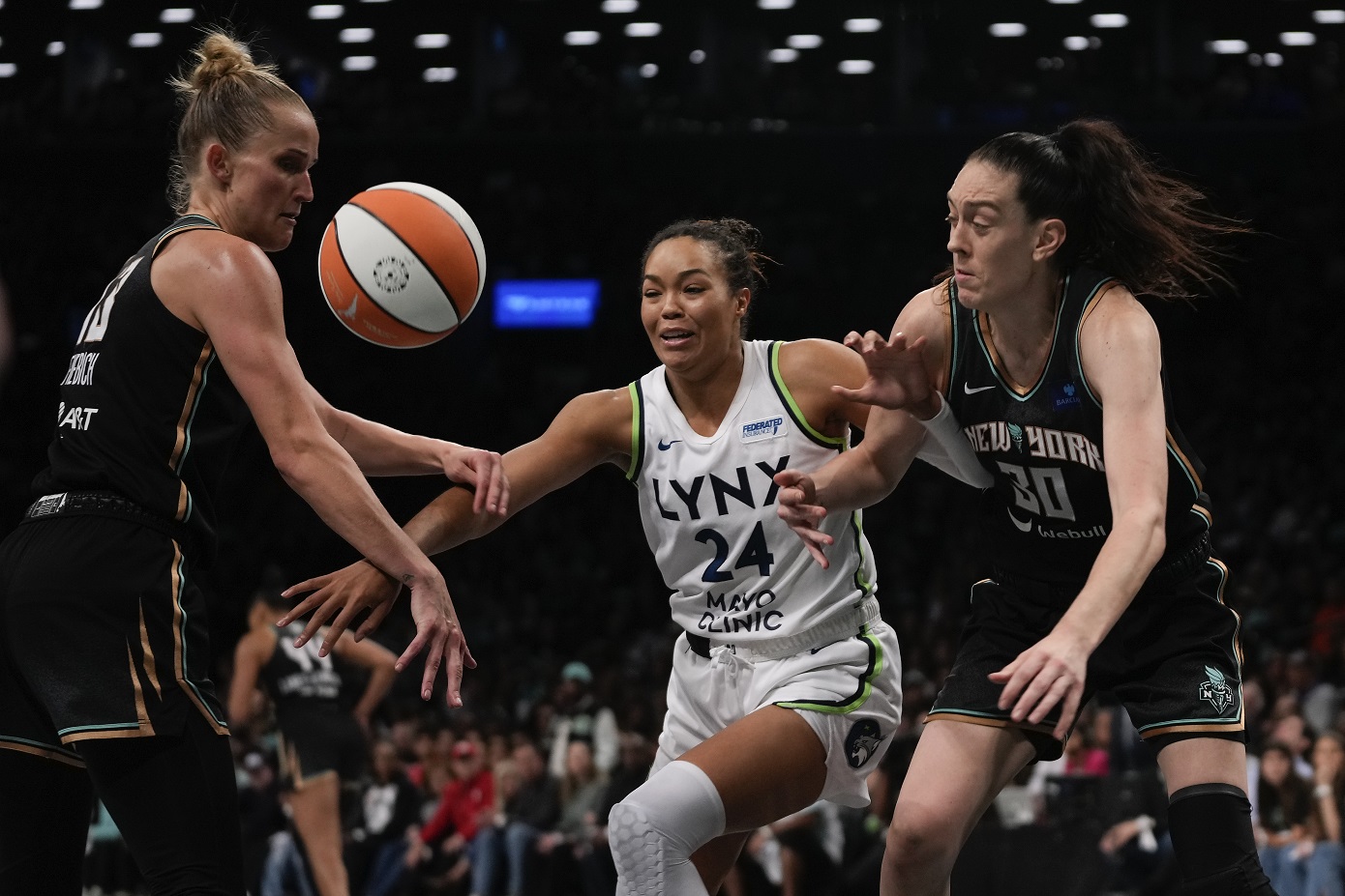 Lynx fall just short after Napheesa Collier leads them to the brink of a fifth WNBA title