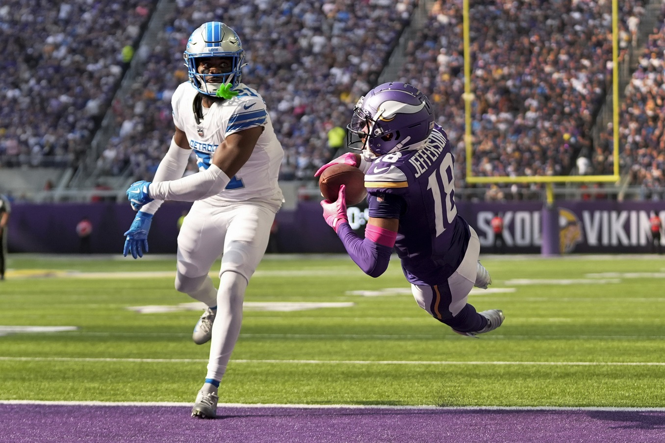 Lions hand Vikings first loss with late FG in NFC North thriller