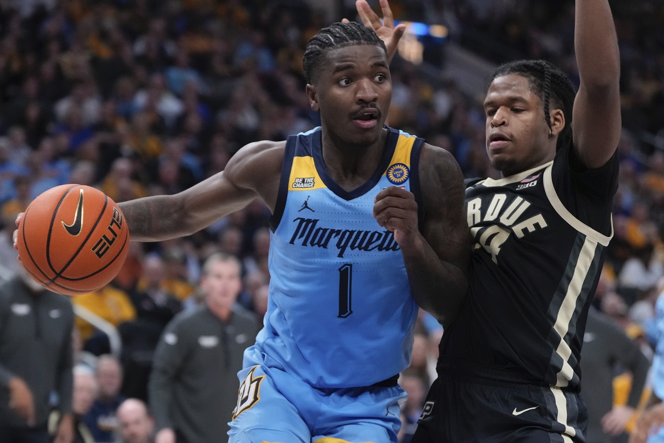 Kam Jones gets triple-double as No. 15 Marquette trounces No. 6 Purdue