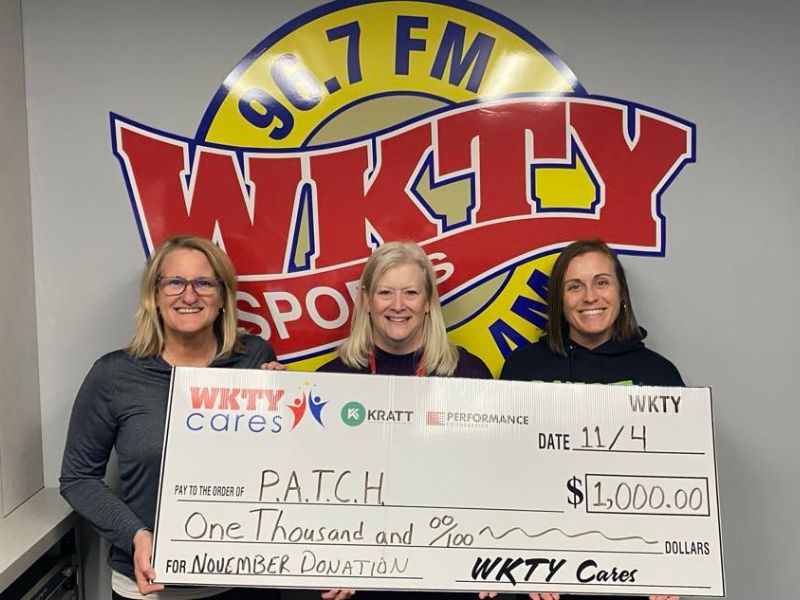 WKTY Cares supports PATCH