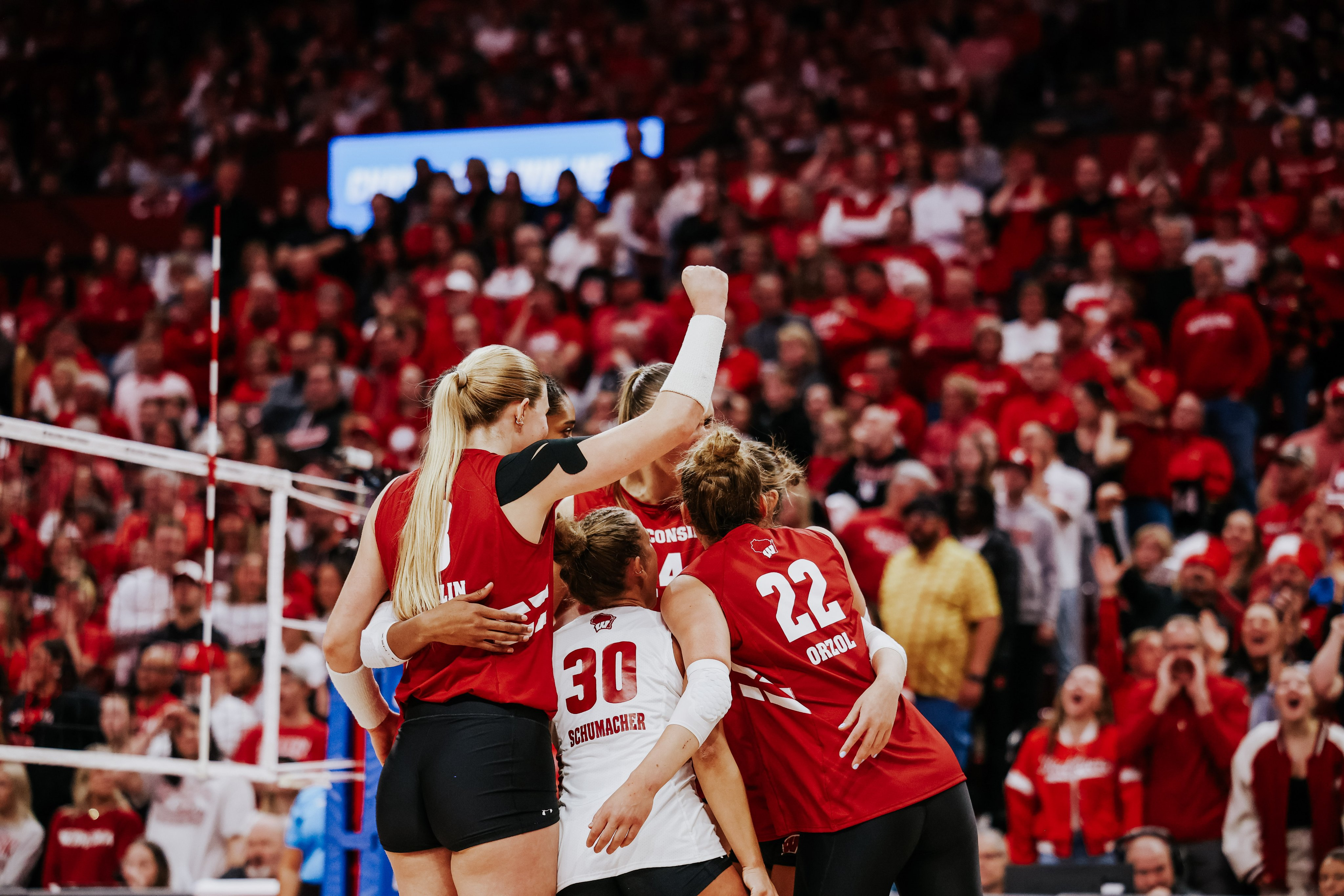 No. 7 Badgers swept by 3rd-ranked Nebraska in Elite Eight