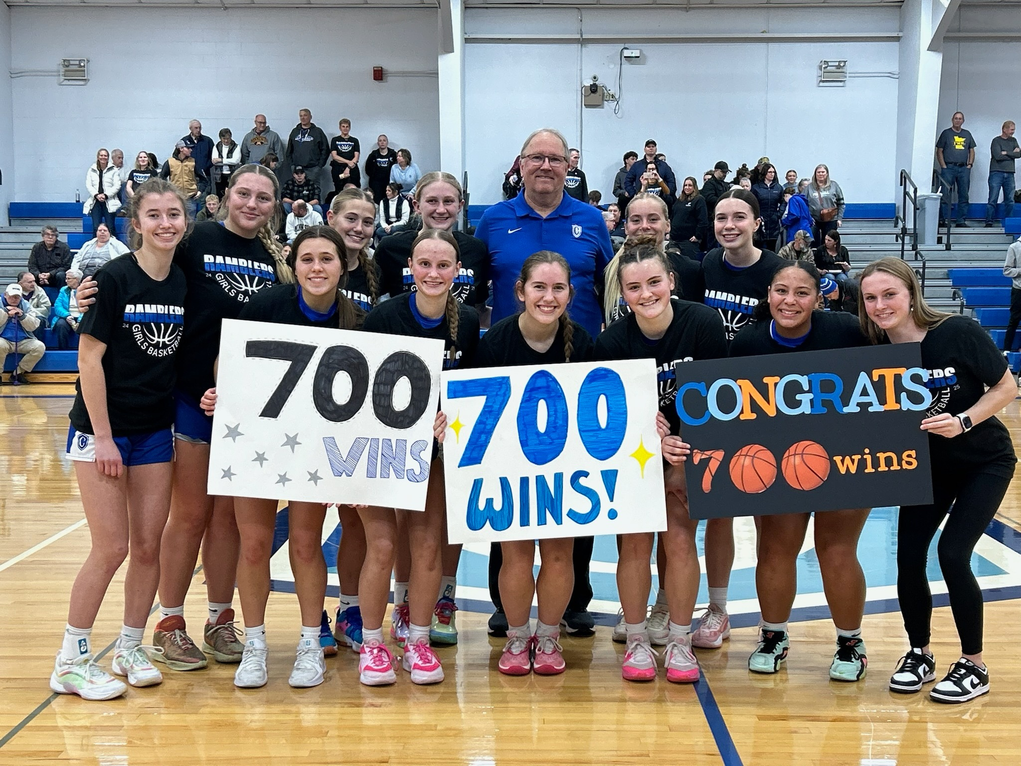 Cotter girls basketball coach Pat Bowlin gets win No. 700, months after becoming Minnesota’s all-time winningest softball coach