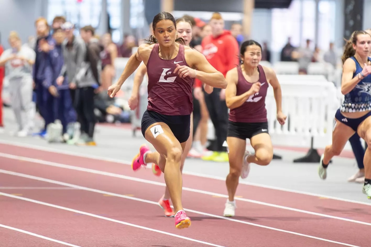 UW-La Crosse women’s sprint coach Katie Wagner on jr. Lauren Jarret, track dynasty