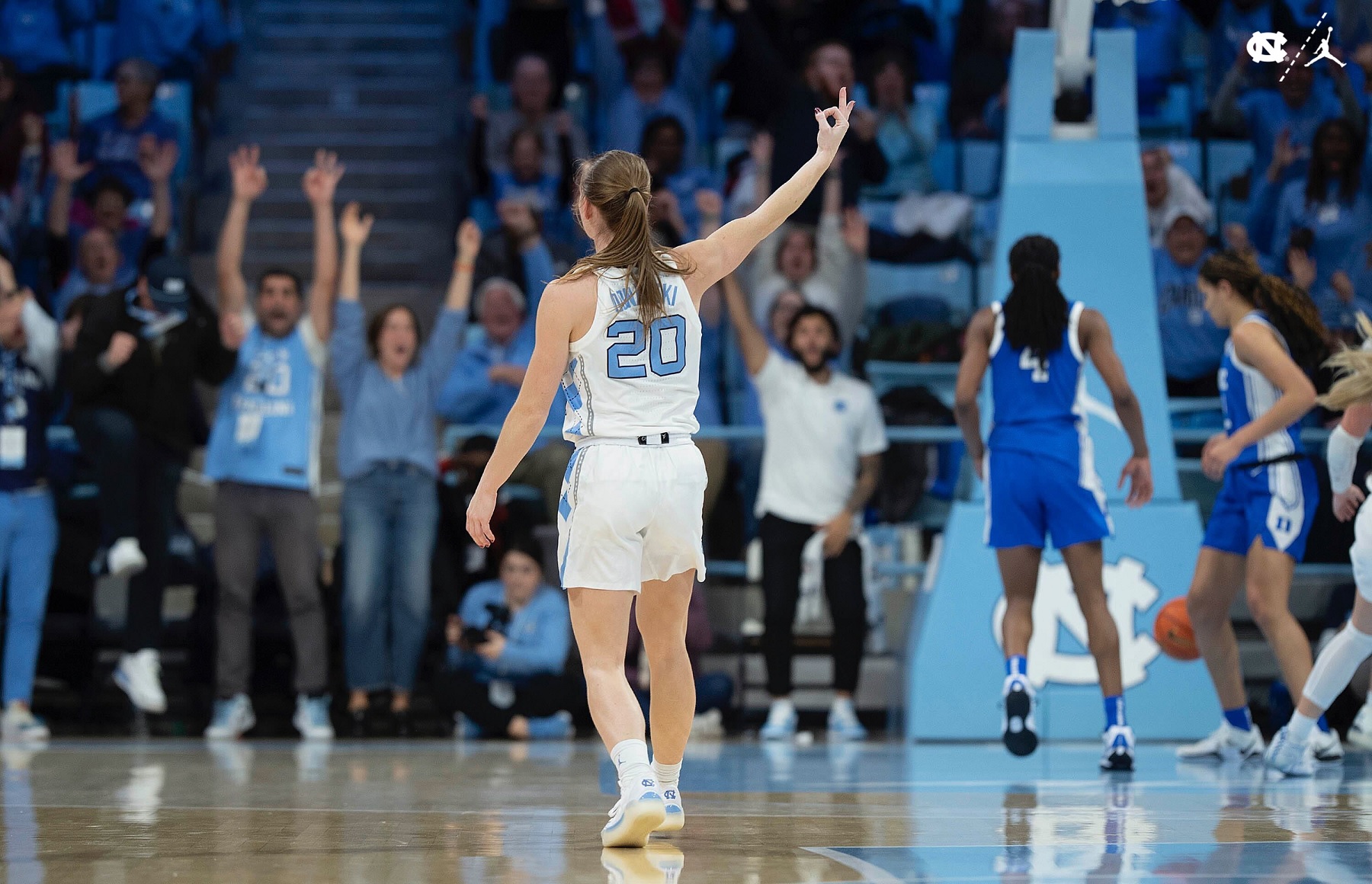 WATCH: Onalaska’s Lexi Donarski comes through in OT helping No. 19 North Carolina hold off No. 14 Duke