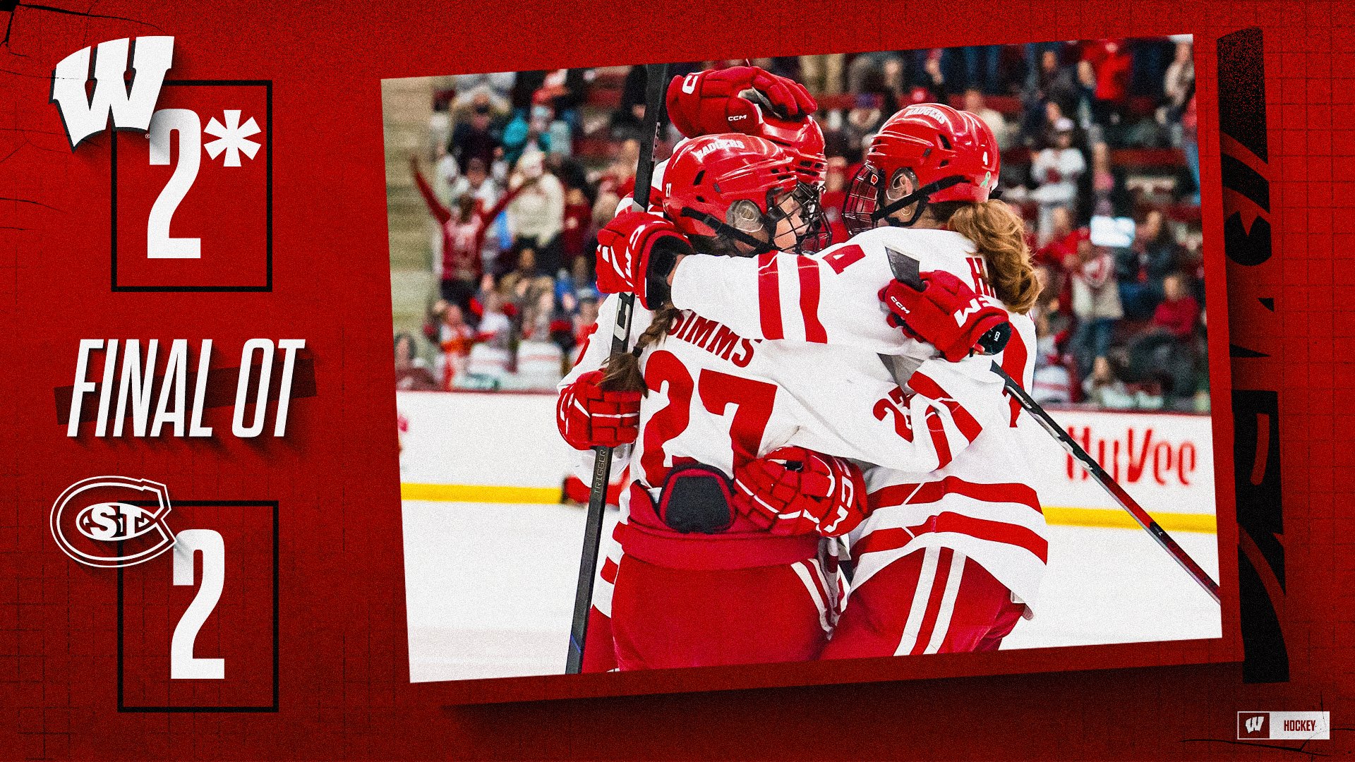 Top-ranked Wisconsin women’s hockey wins in shootout, after 2-2 tie with No. 11 St. Cloud State