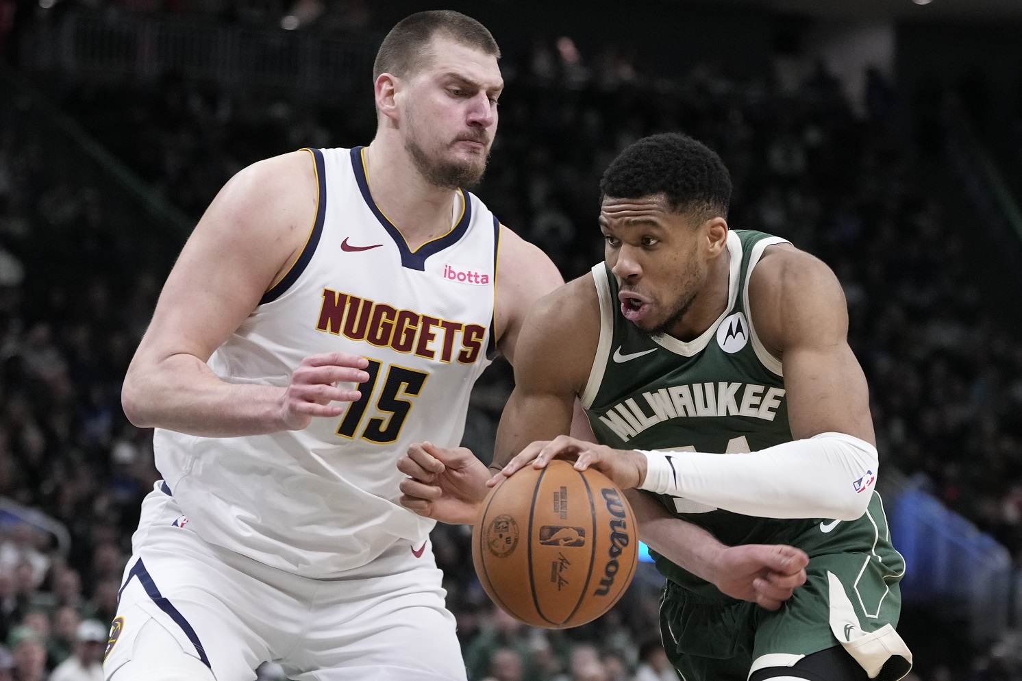 Antetokounmpo scores 28 as Bucks overcome Jokic’s triple-double to beat Nuggets