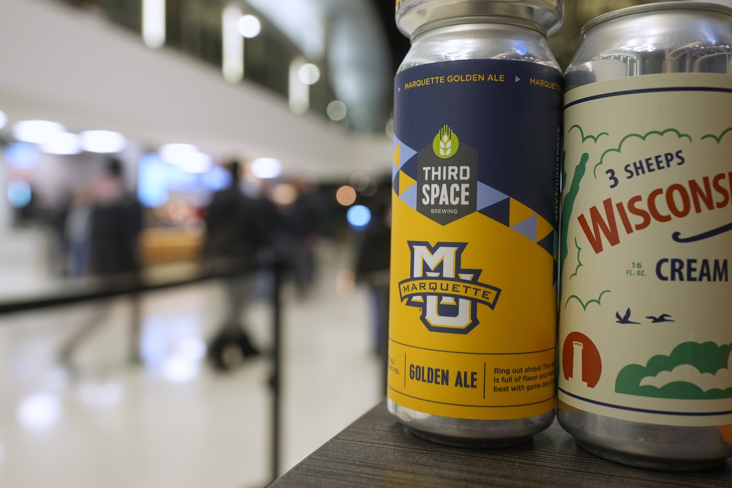 College sports put a twist on team spirit, with signature brews at games and grocers