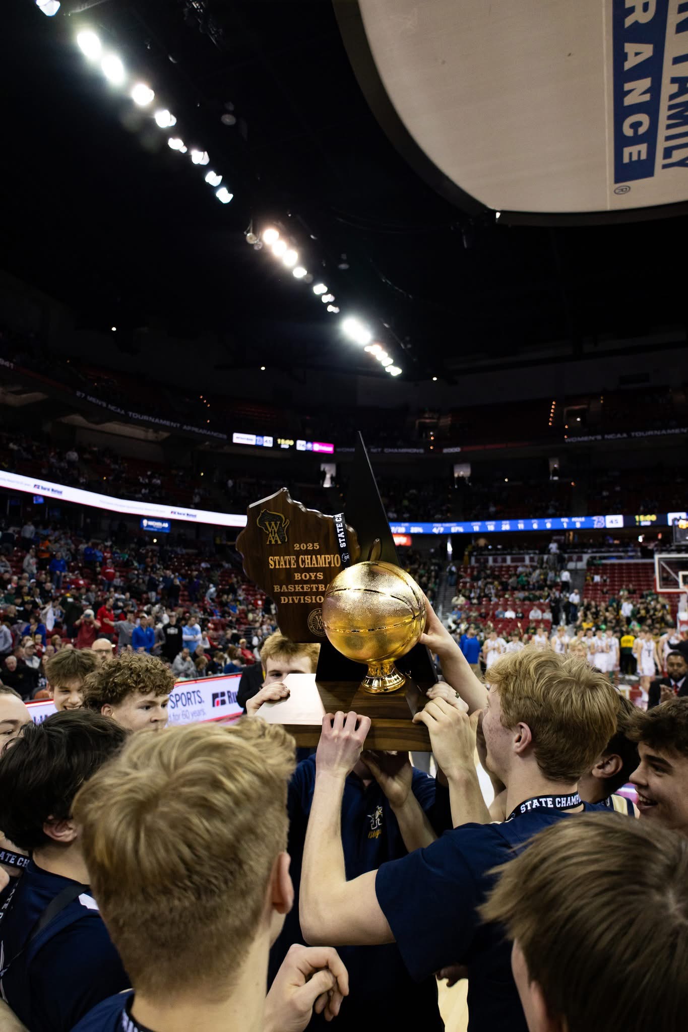 Aquinas on fire in winning 5th state championship in school history