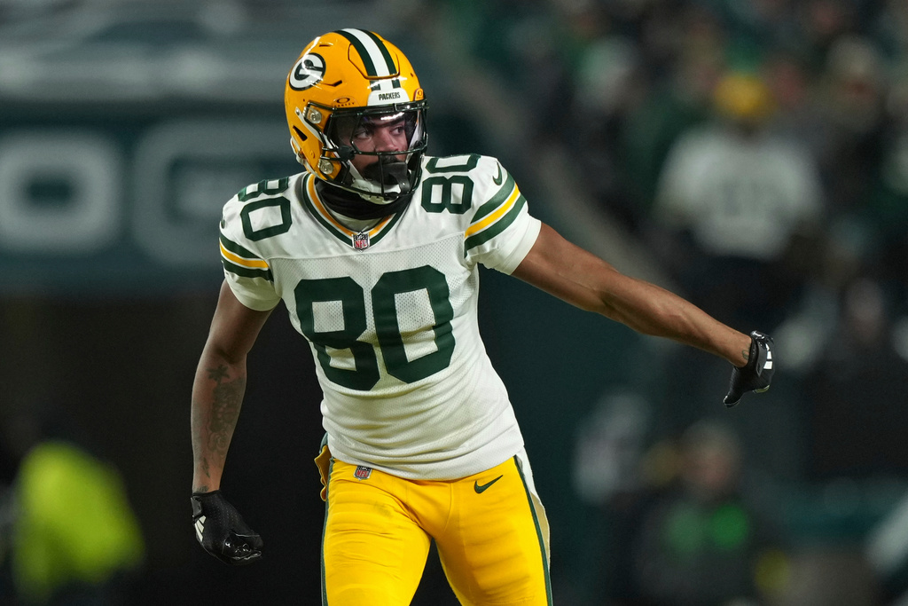Packers receiver Bo Melton works out at cornerback after release of Jaire Alexander